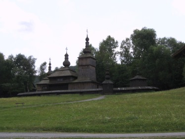 cerkiew z Novej Polianki (II po XVII w)-Sowacja-fot przewodnik Maria Tercha